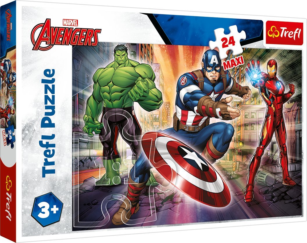 Trefl Avengers Maxi Puslespil, 24 stk