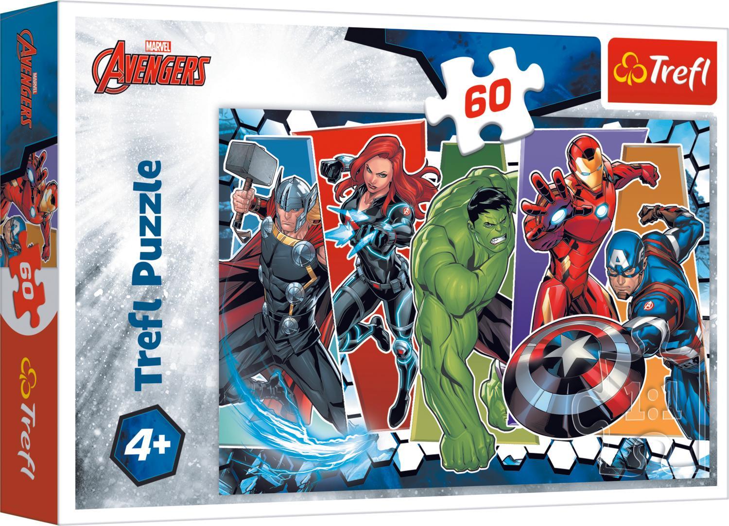 Trefl Avengers Puslespil, 60 stk