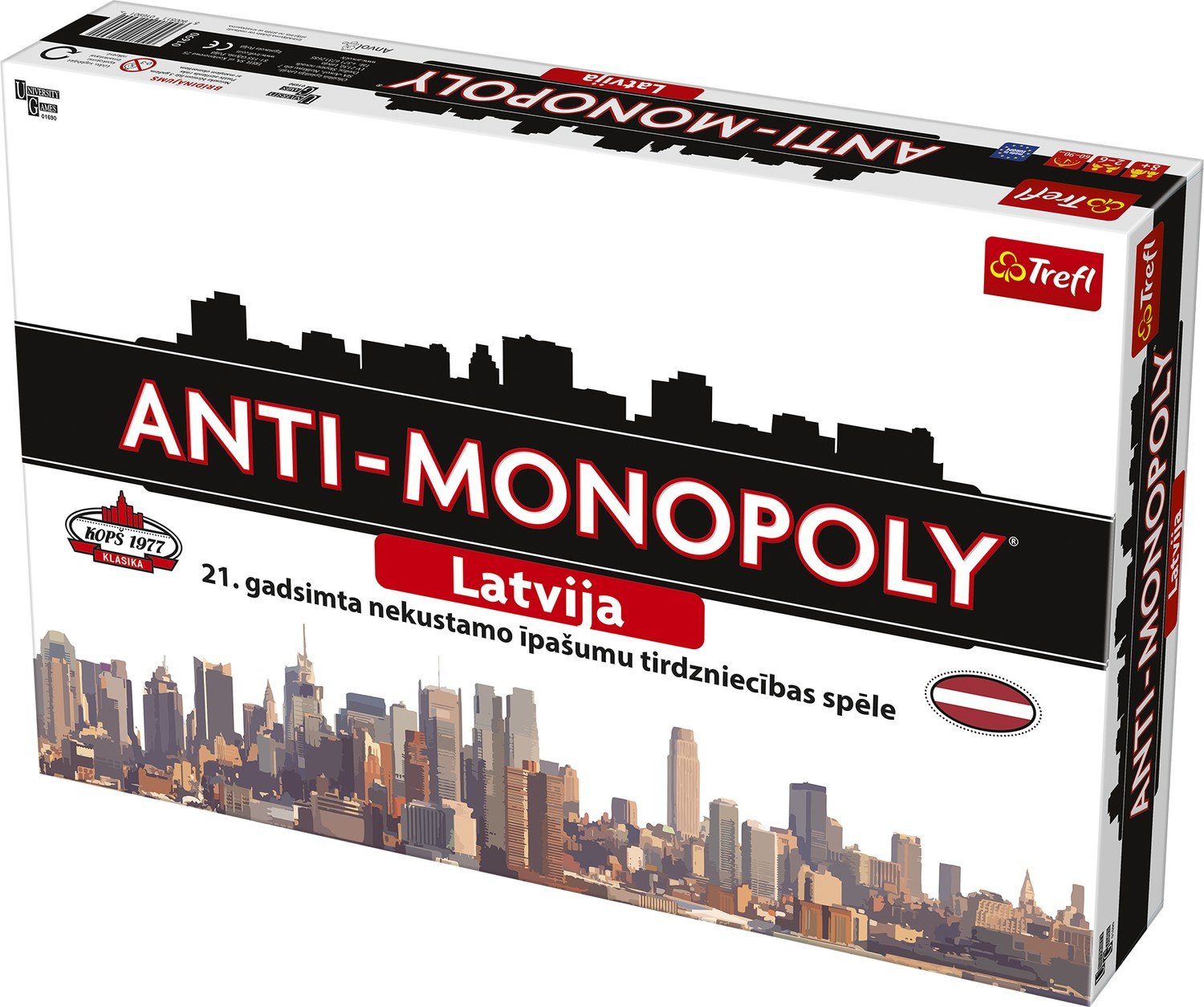 Trefl Board Game Anti-Monopoly (på lettiska språk.)