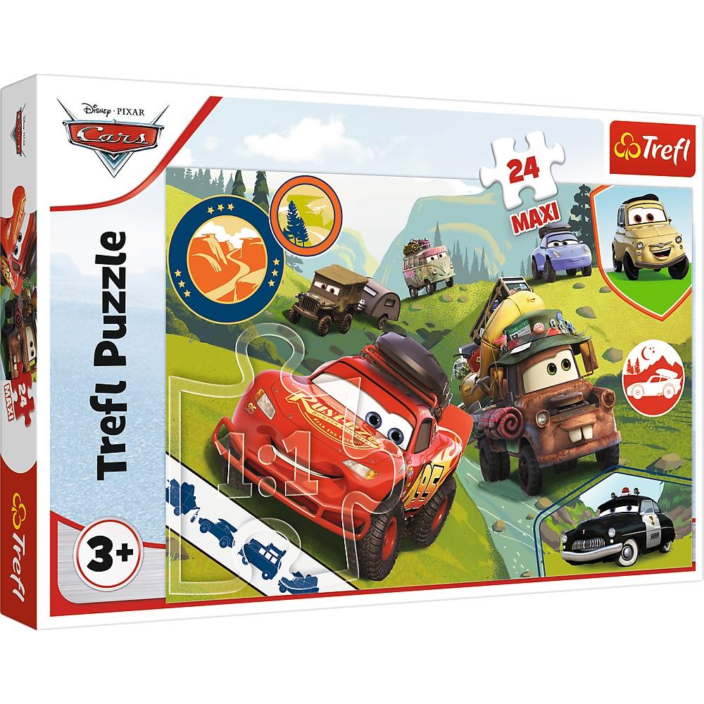 Trefl Cars Maxi Puslespil, 24 stk