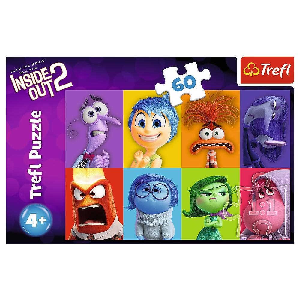 Trefl Disney Inside Out 2 Pussel, 60 st