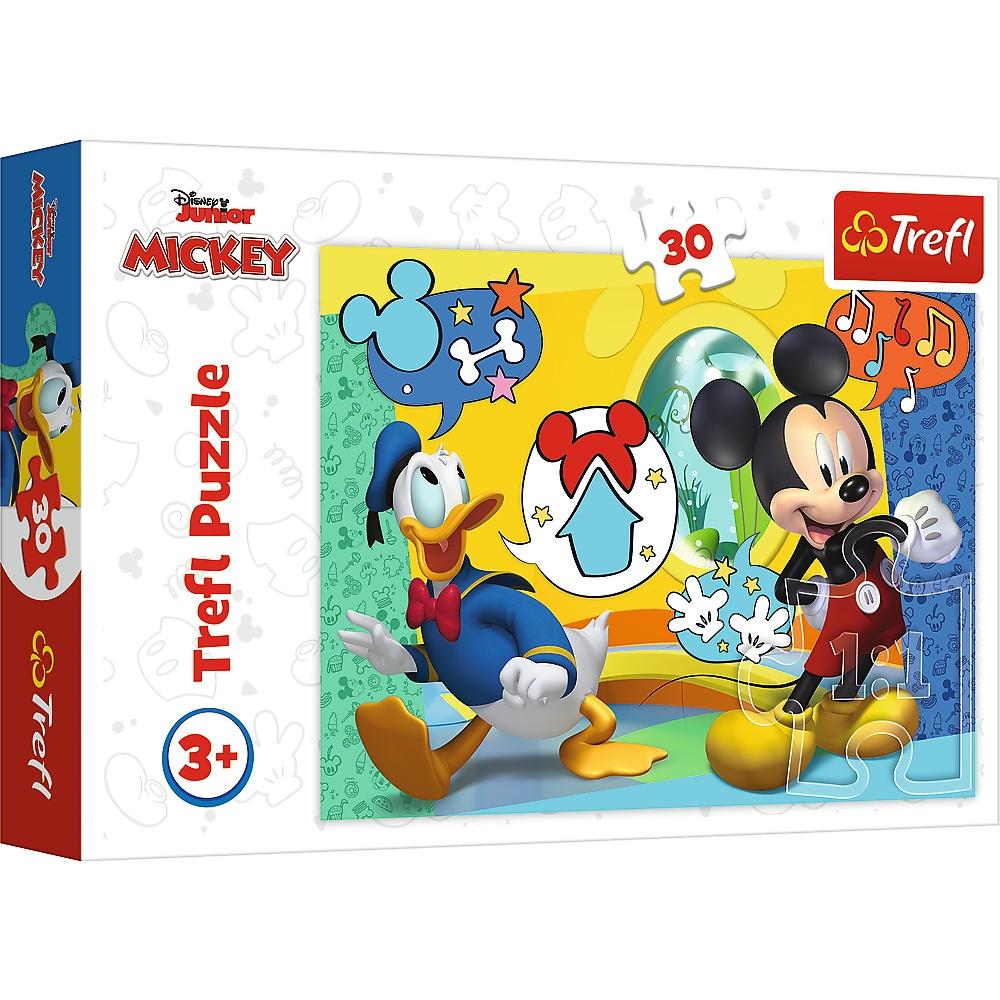 Trefl Disney Puslespil Mickey Mouse 30 stk