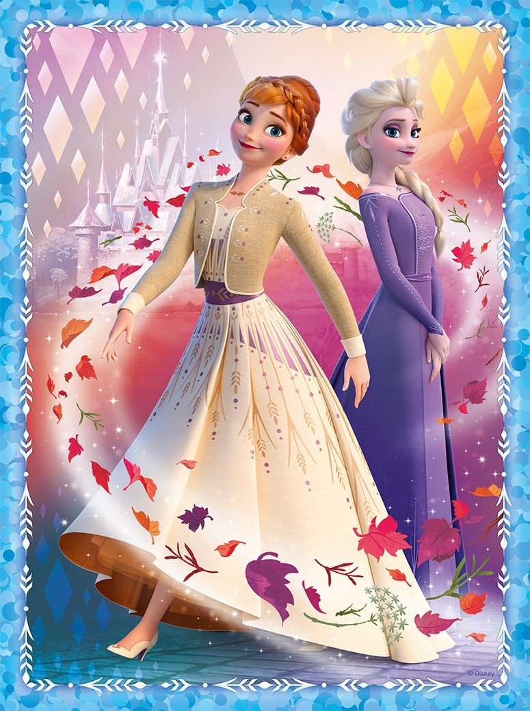 Trefl Frozen Puslespil Sæt Med Memo Cards Frozen II