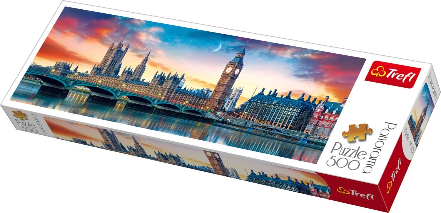 Trefl Panoramic Puzzle London 500 stk