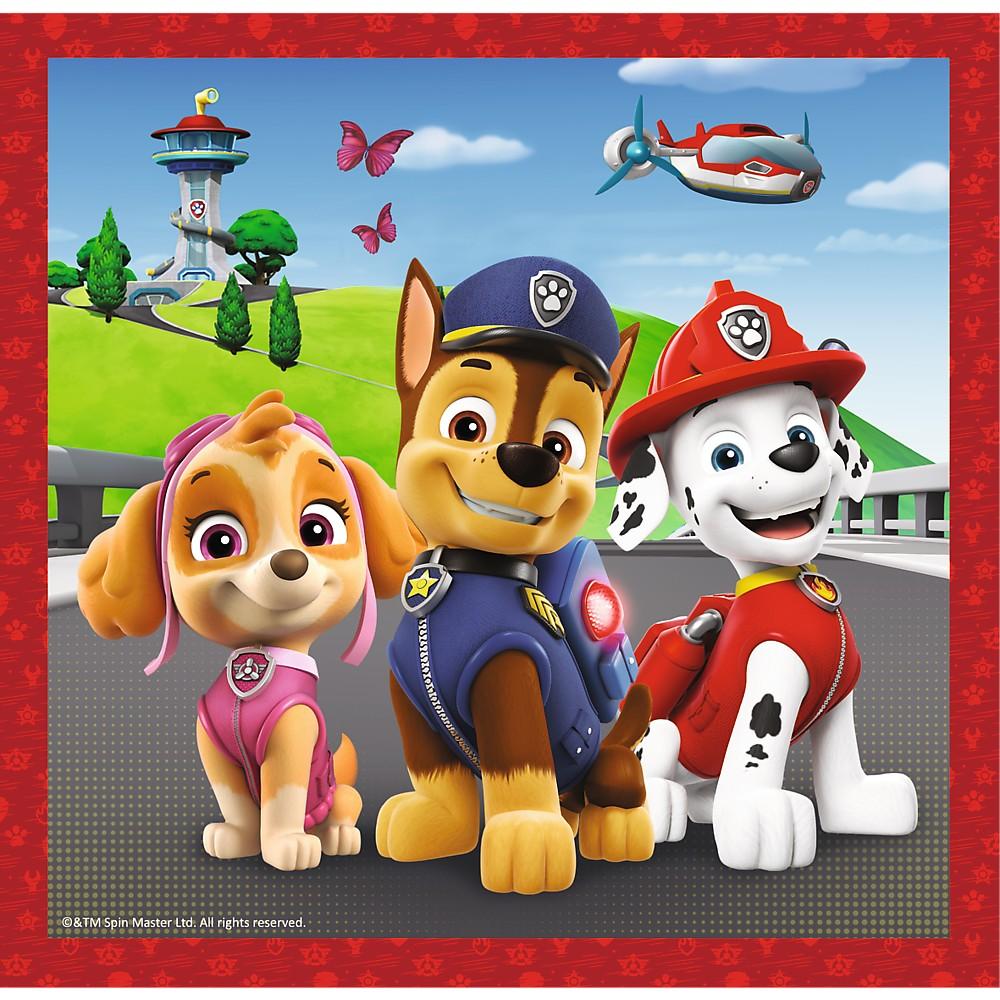 Trefl Paw Patrol Puslespil 3 i 1 sæt