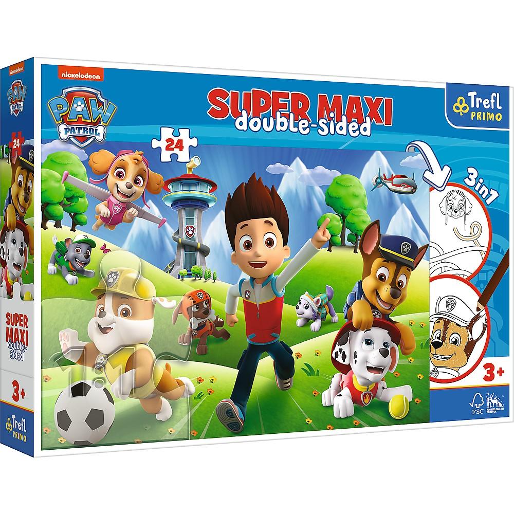 Trefl Paw Patrol Super Maxi Puslespil, 24 stk