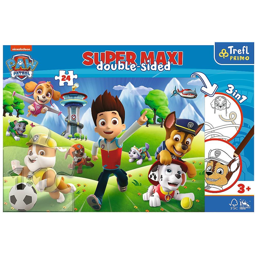 Trefl Paw Patrol Super Maxi Puslespil, 24 stk