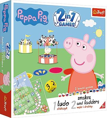 Trefl Peppa Pig Brætspil 2 i 1