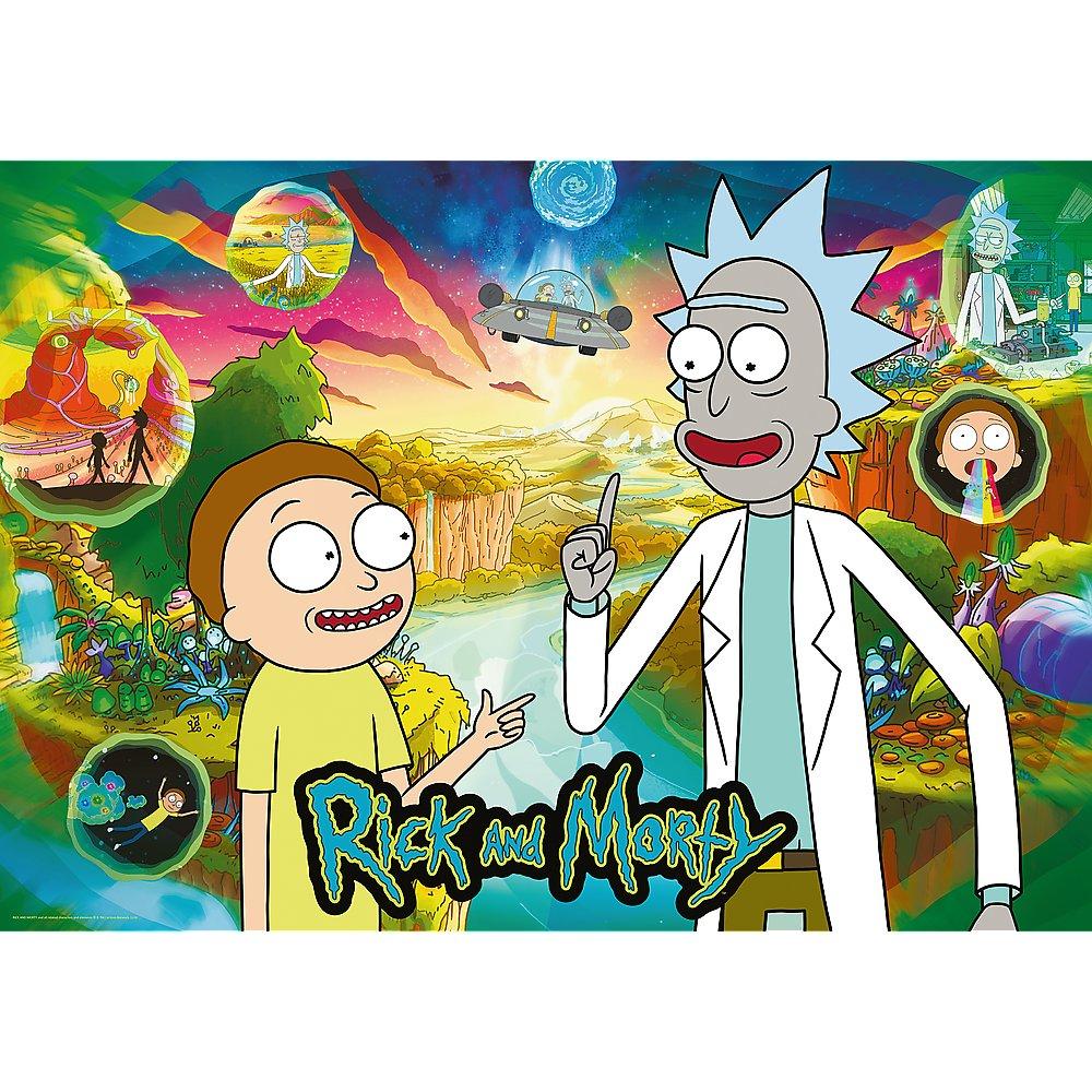 Trefl Premium Plus Puslespil Rick And Morty, 1000 stk