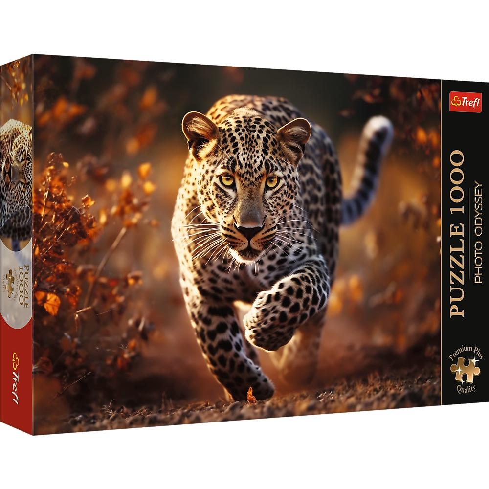 Trefl Premium Plus Puslespil Wild Leopard, 1000 brikker