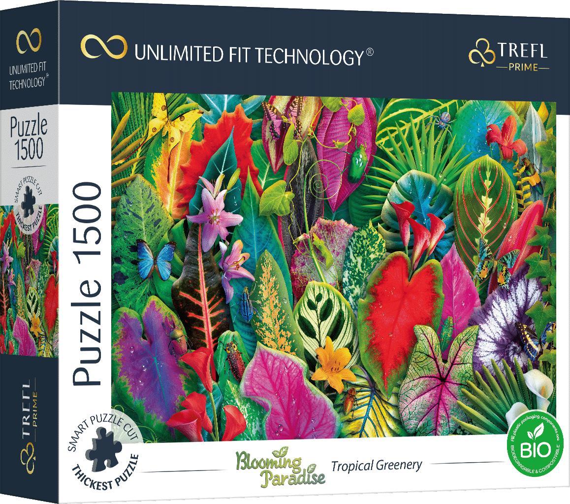 Trefl Prime Puzzle Tropical Greenery, 1500 stykker