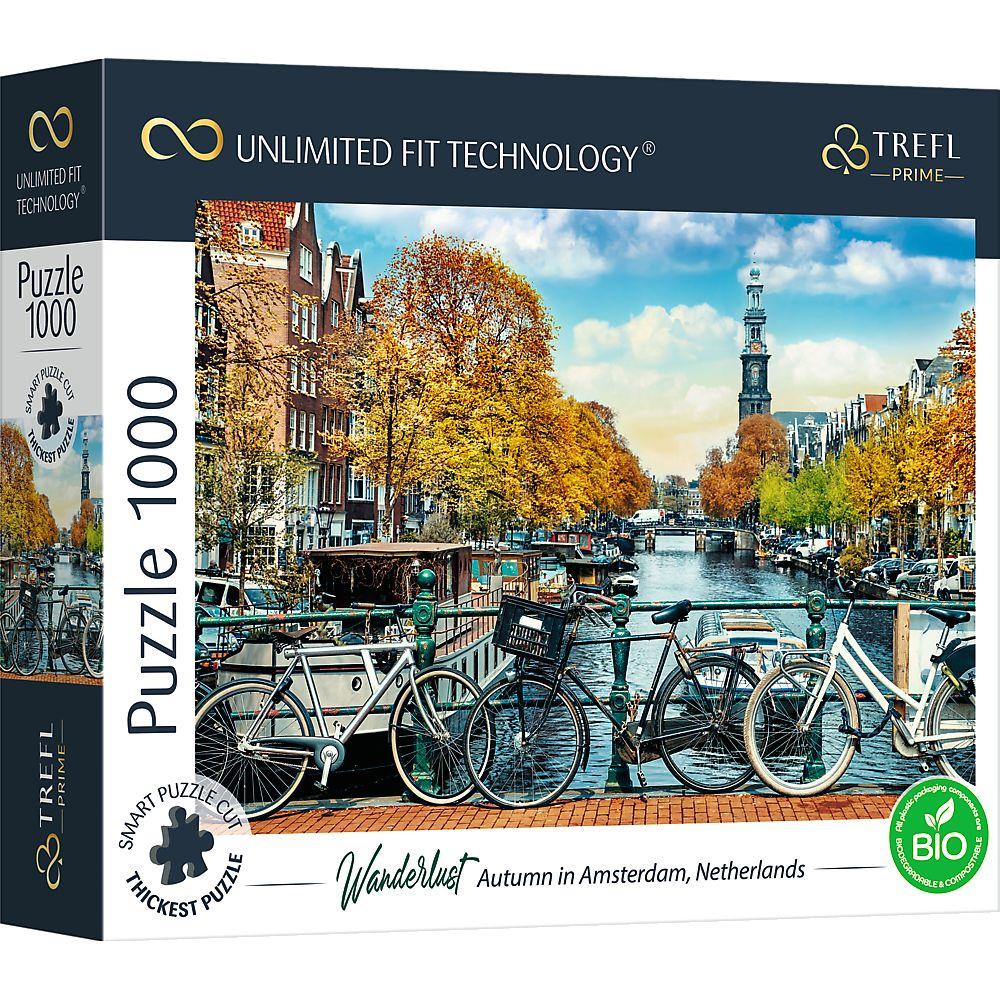 Trefl Prime Puzzle Wanderlust Amsterdam, 1000 brikker