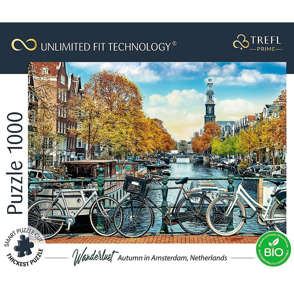 Trefl Prime Puzzle Wanderlust Amsterdam, 1000 brikker