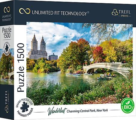 Trefl Prime Puzzle Wanderlust Central Park, 1500 brikker