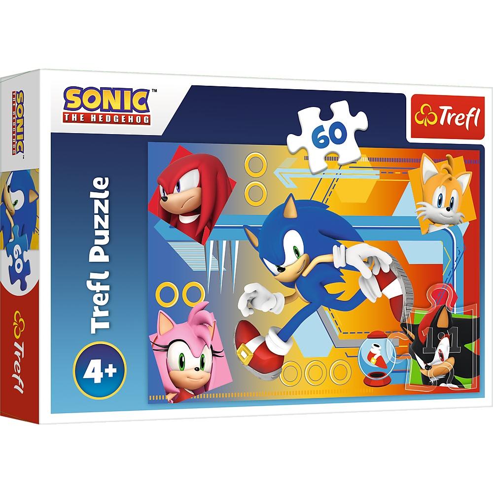 Trefl Sonic Pussel, 60 st