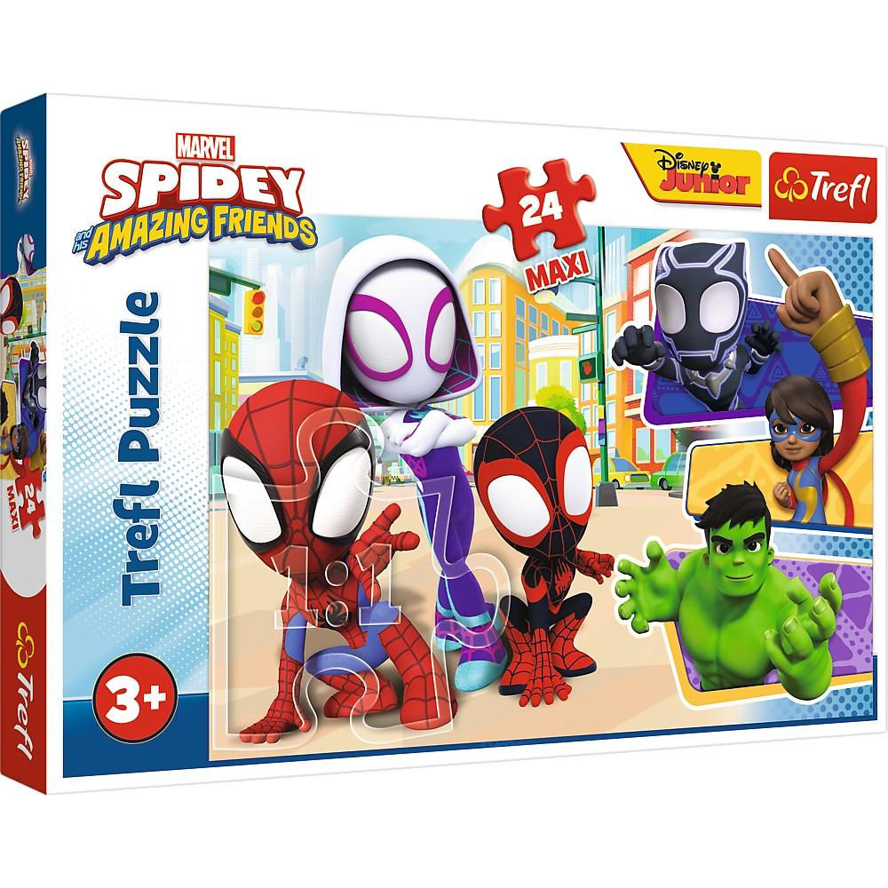 Trefl Spider-Man Maxi Puslespil 24 stk Spidey