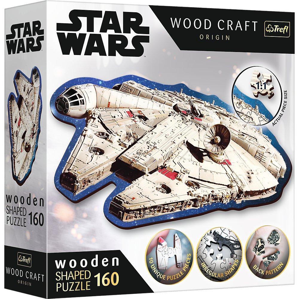 Trefl Star Wars träpussel Millennium Falcon 160 st