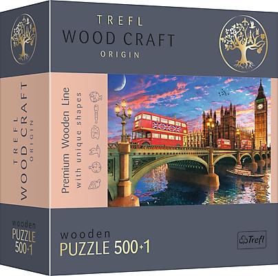 Trefl Wooden Puzzle Palace Of Westminster Big Ben London 500+1 stk