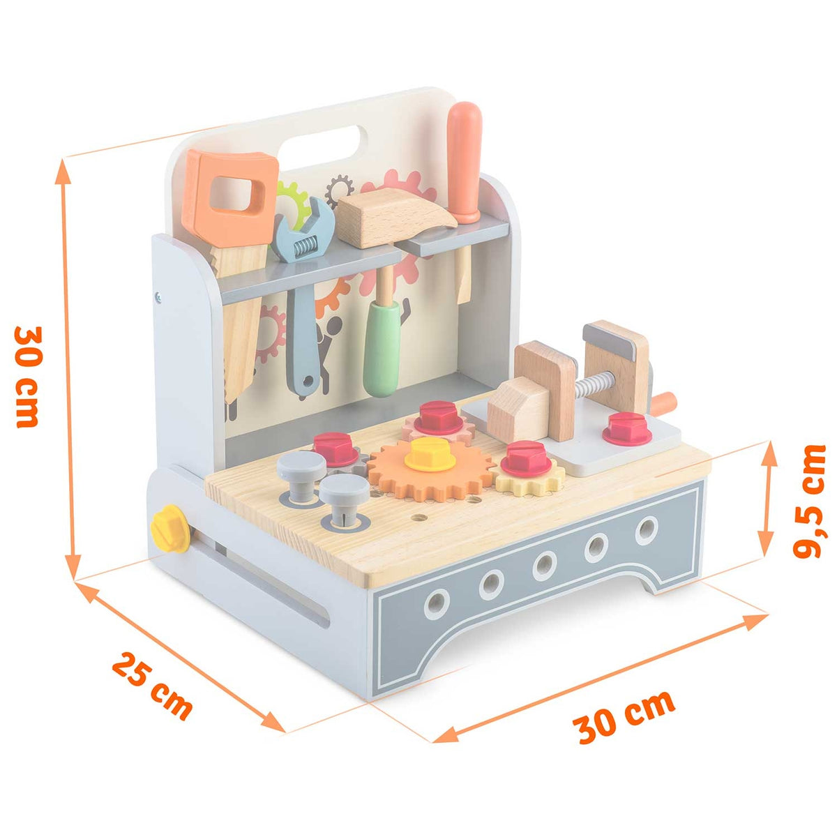 Träverkstad med verktyg RK-877 Ricokids