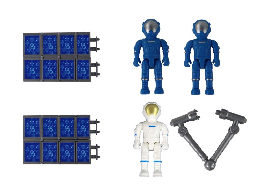 Ultimata rymduppdragsuppsättningen: raket, kosmonaut, 20 st