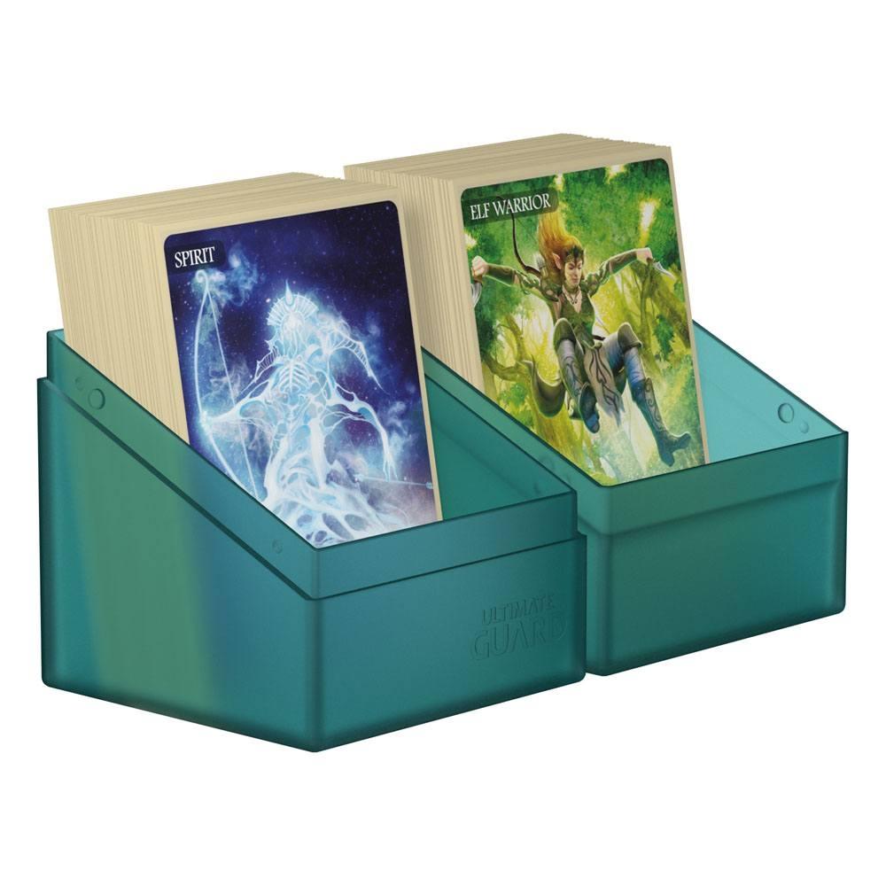 Ultimate Guard Boulder Deck Case 100+ Standardstørrelse Malachite