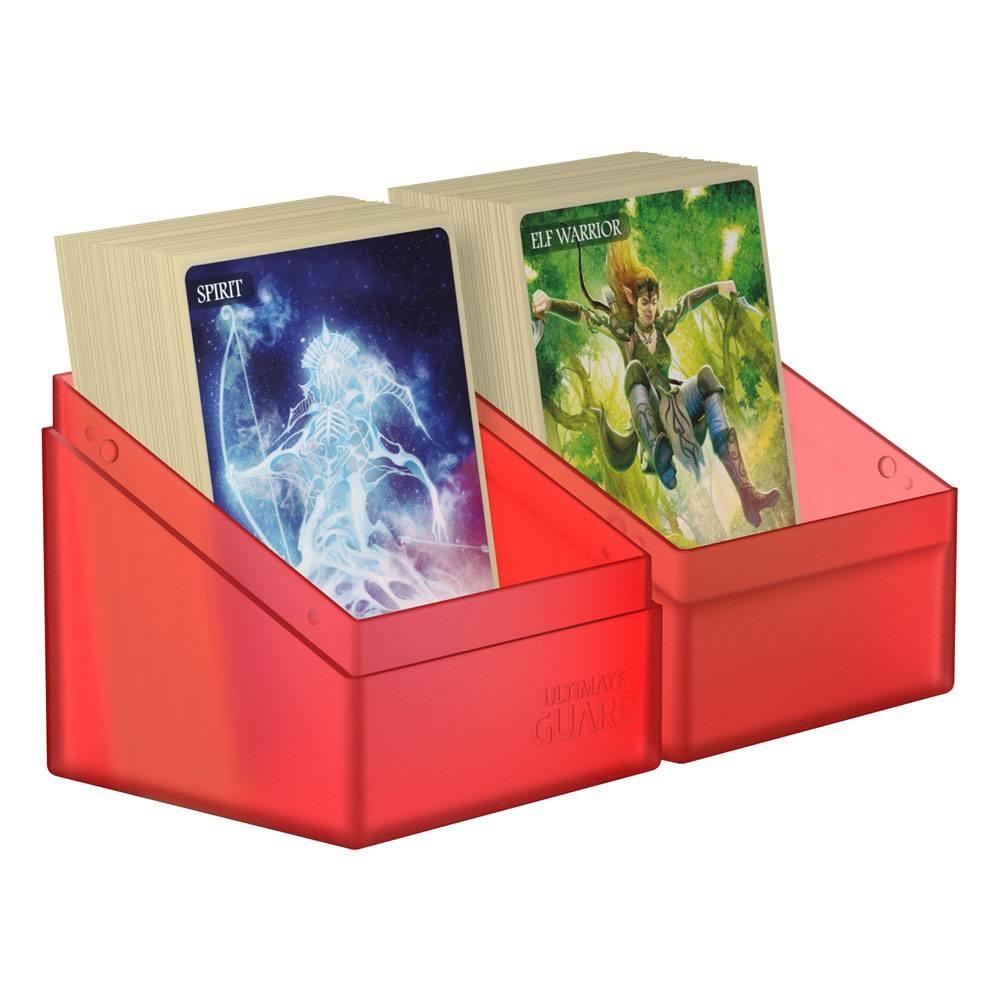 Ultimate Guard Boulder Deck Case 100+ Standardstorlek Ruby