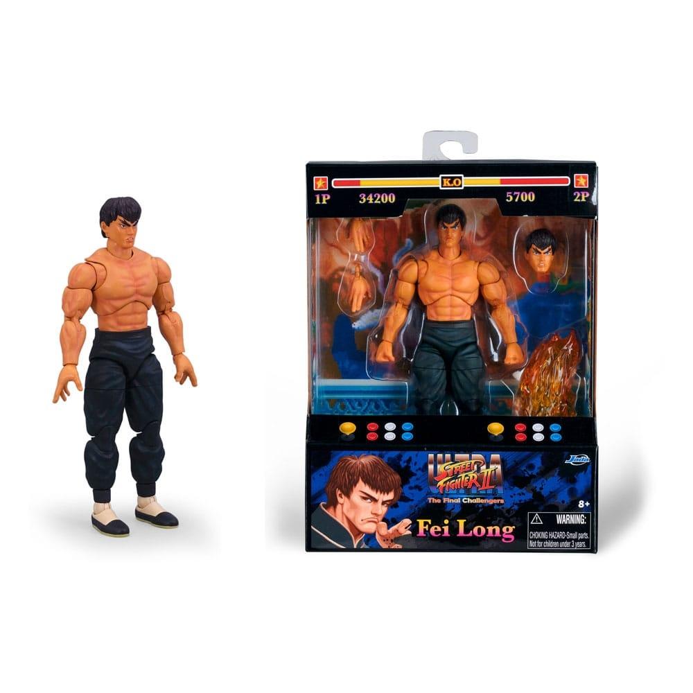 Ultra Street Fighter II: The Final Challengers Action Figur 1/12 Fei-Long 15 cm