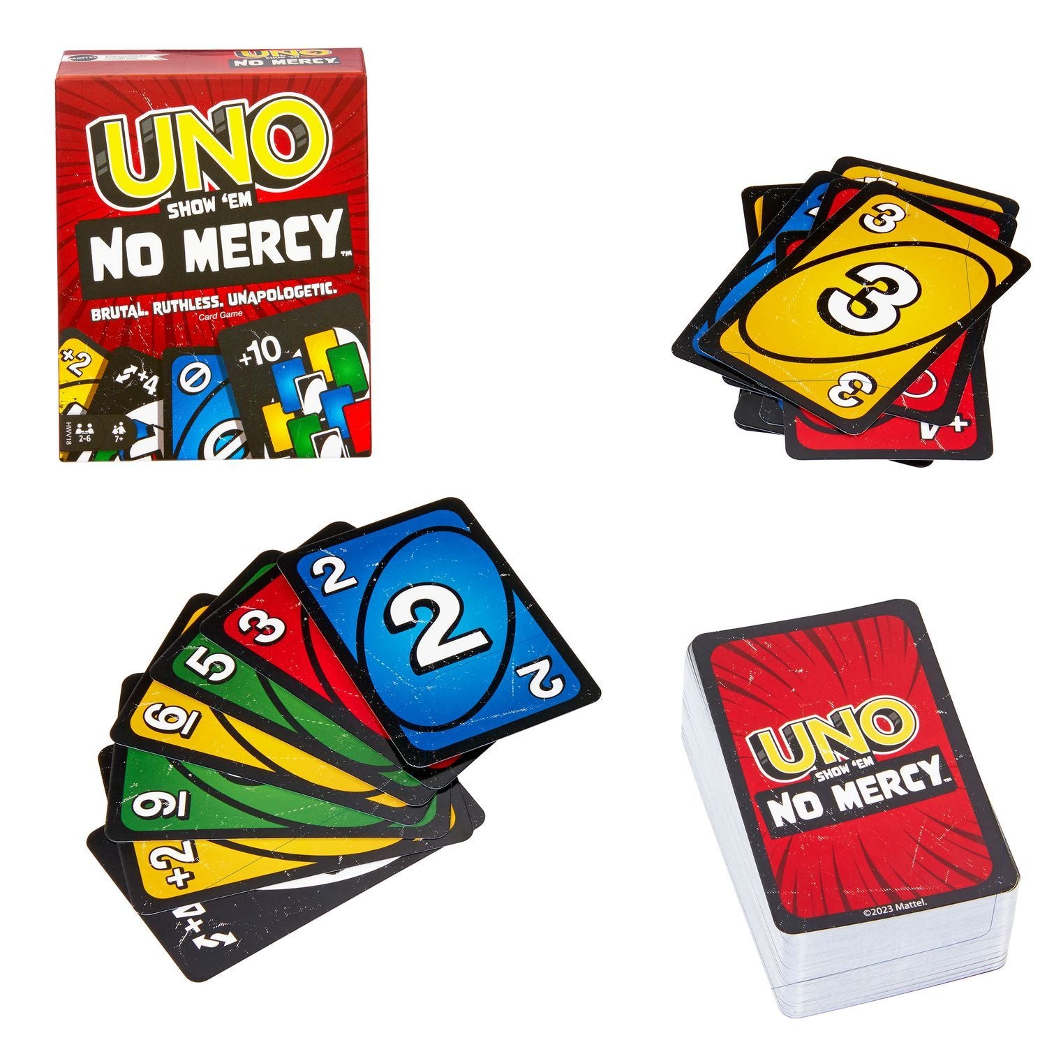 Uno No Mercy - Kortspil