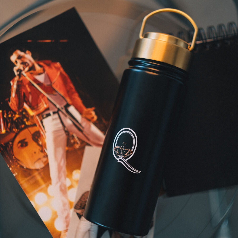 Vattenflaska i rostfritt stål 500 ml, hållbar och läcksäker