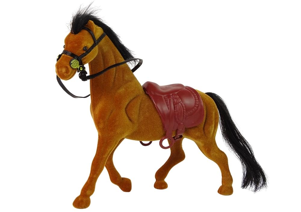 Velvet Touch Brown Horse Figurine - Perfekt för barnkollektioner