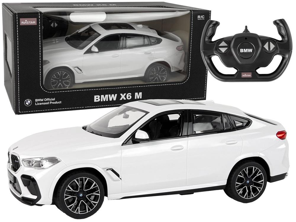 Vit BMW X6 M R/C bil 1:14 - Realistiskt, hållbart roligt!