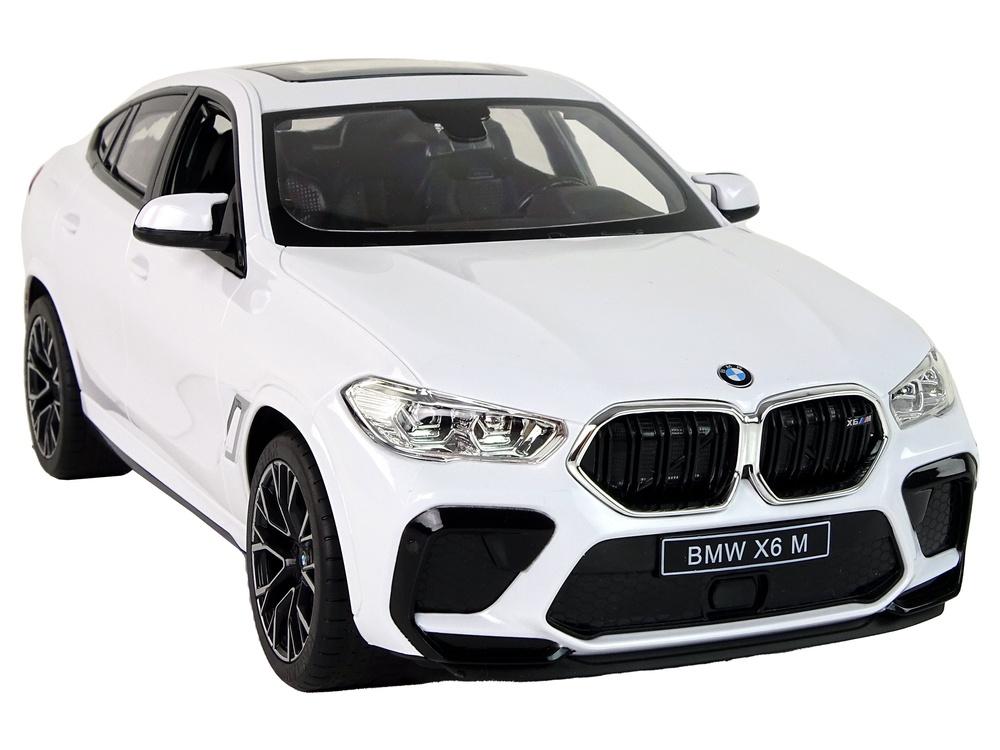 Vit BMW X6 M R/C bil 1:14 - Realistiskt, hållbart roligt!