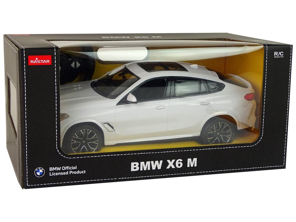 Vit BMW X6 M R/C bil 1:14 - Realistiskt, hållbart roligt!