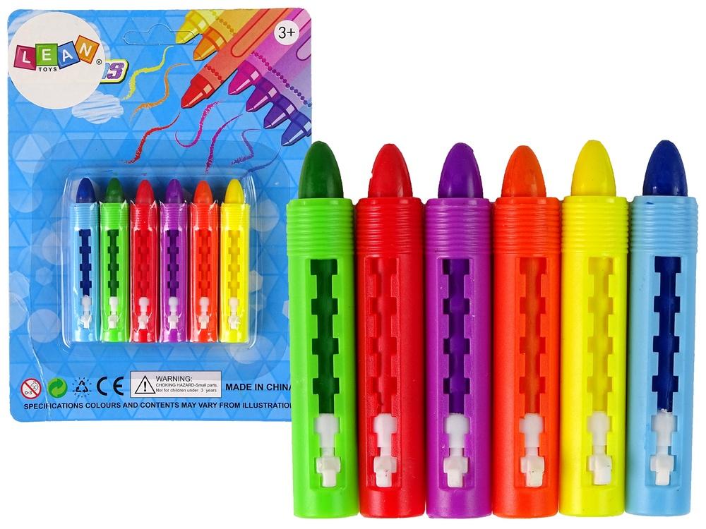 Vivid Pastell Crayon Set 6 st: Inspire Creativity & Skills