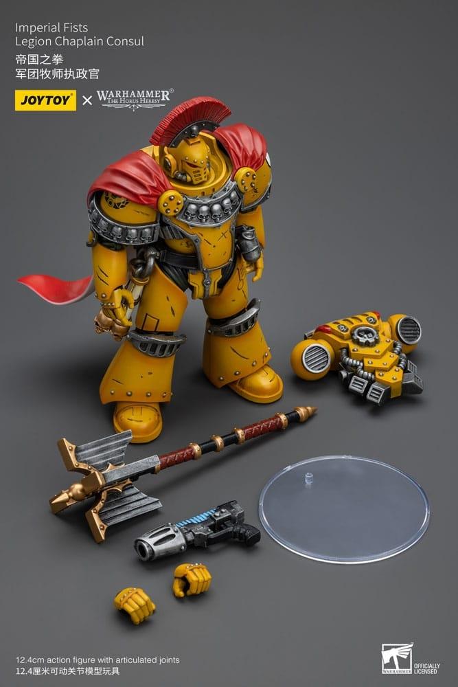 Warhammer The Horus Heresy Action Figur 1/18 Imperial Fists Legion Kapellan Konsul 12 cm