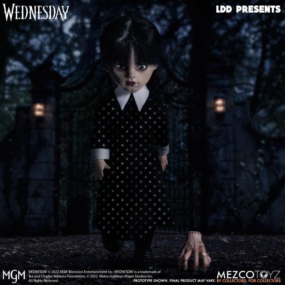 Wednesday Living Dead Dolls Docka Onsdag Addams 25 cm