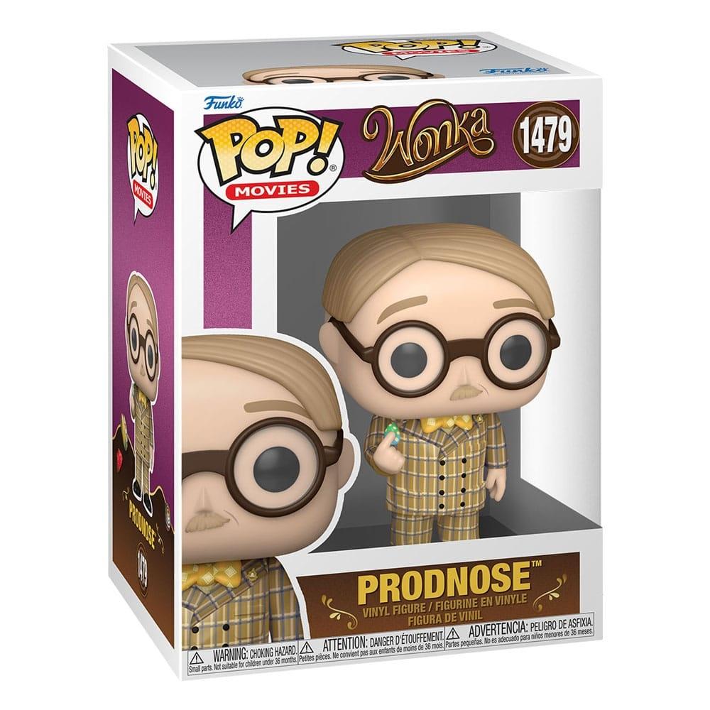 Willy Wonka &amp; Chokoladefabrikken POP! Film Vinyl Figur Prodnos 9 cm