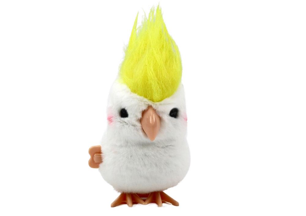 Wind Up White Parrot Plush: Sjov, dekorativ og legende