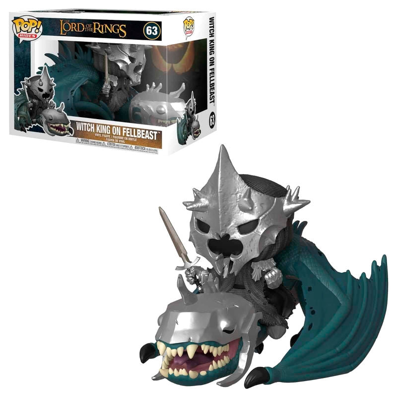 Witch King med Fellbeast Actionfigur från Sagan om ringen