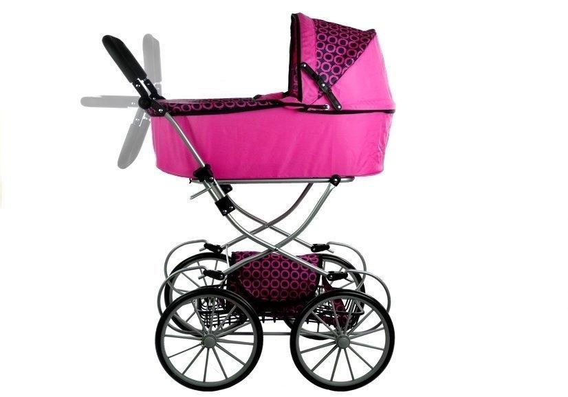 XL Pink Retro Dolls Buggy Alice: Justerbar, stilig og morsom!