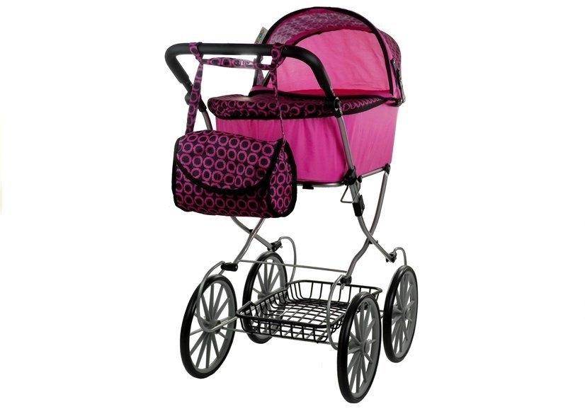 XL Pink Retro Dolls Buggy Alice: Justerbar, stilig og morsom!