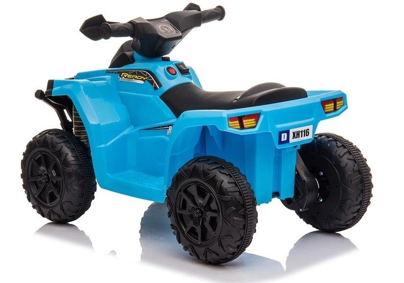 Xh216 Blue Electric Ride-On Quad: Äventyr väntar!