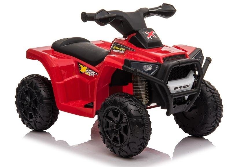 Xh216 Red Electric Ride-On Quad: Äventyr väntar!