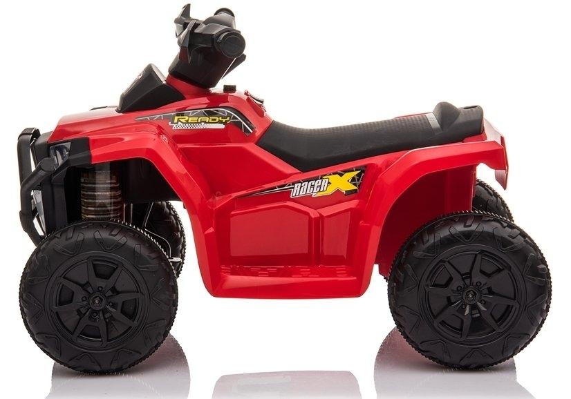 Xh216 Red Electric Ride-On Quad: Eventyr venter!