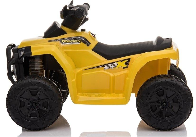 Xh216 Yellow Electric Ride-On Quad: Sjovt og sikkert eventyr!