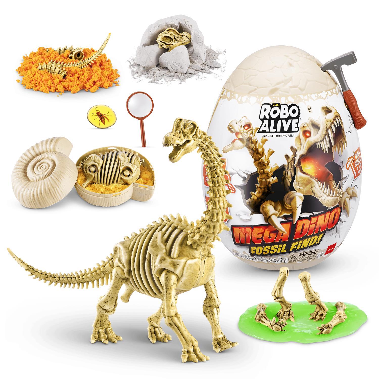 Zuru Roboalive Interactive Toy Mega Dino Fossil Finn overraskelsesegg