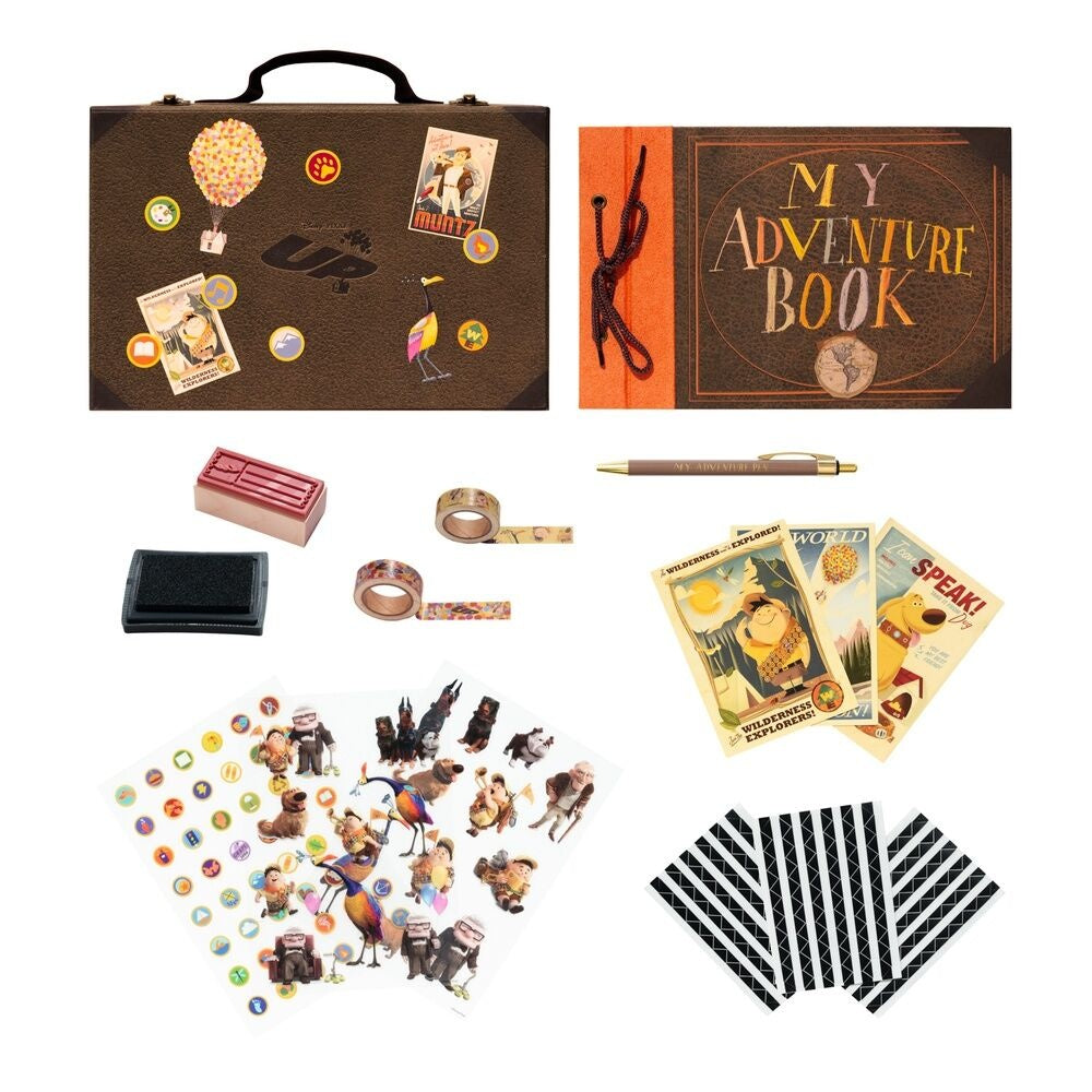Äventyrsbok Scrapbook Portföljset för barn, 3 delar