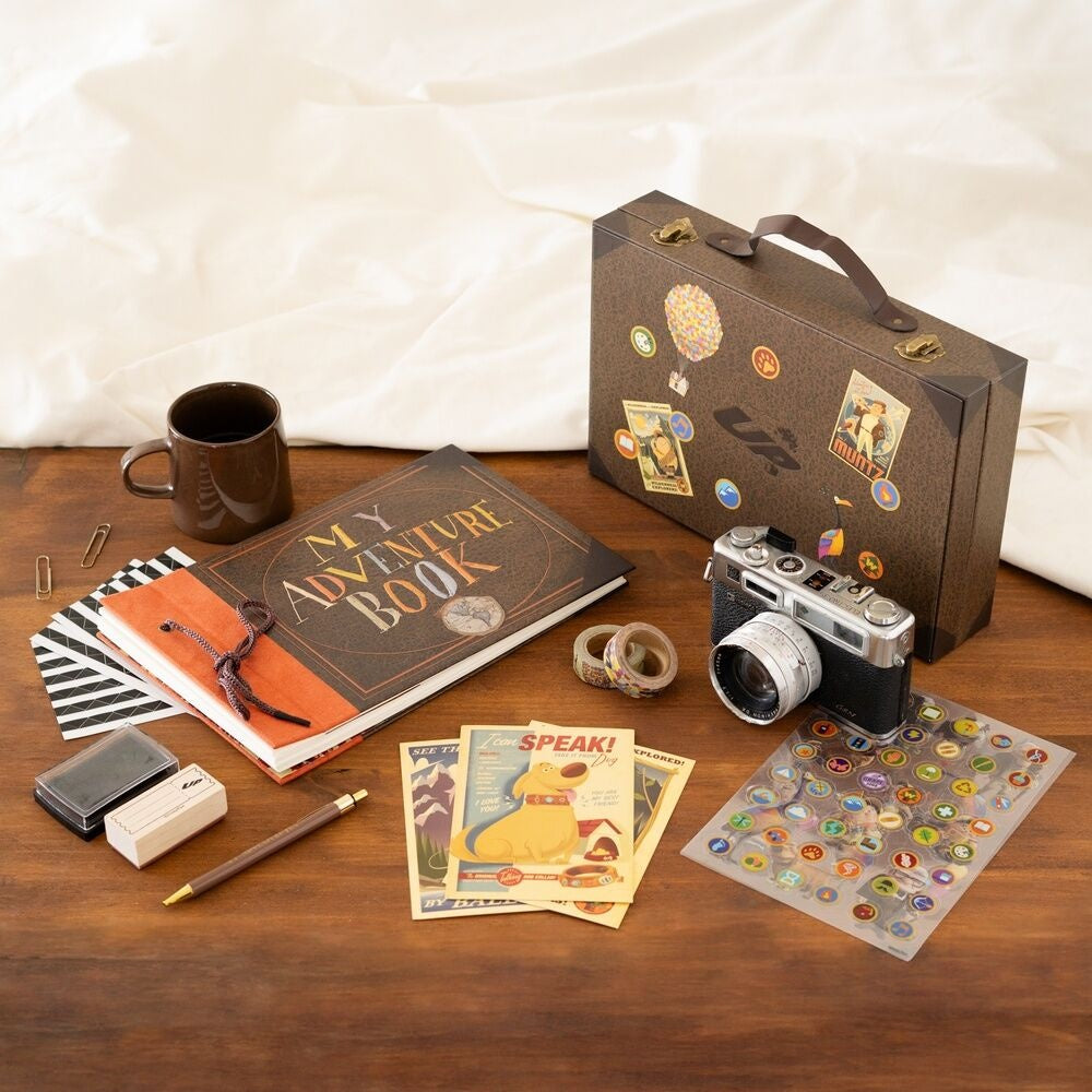 Äventyrsbok Scrapbook Portföljset för barn, 3 delar